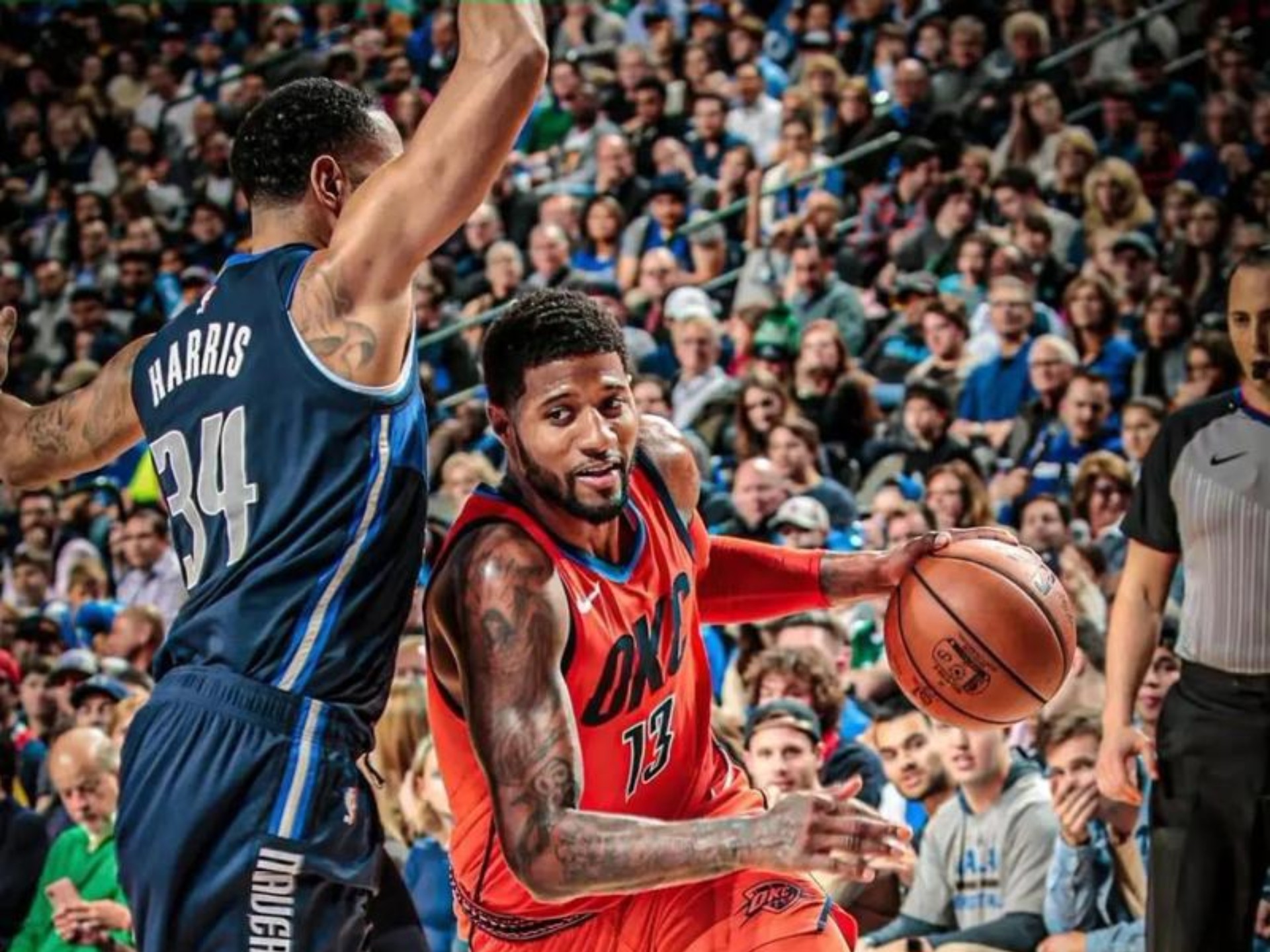 雷霆翻盘热火，乔治·希尔关键制胜