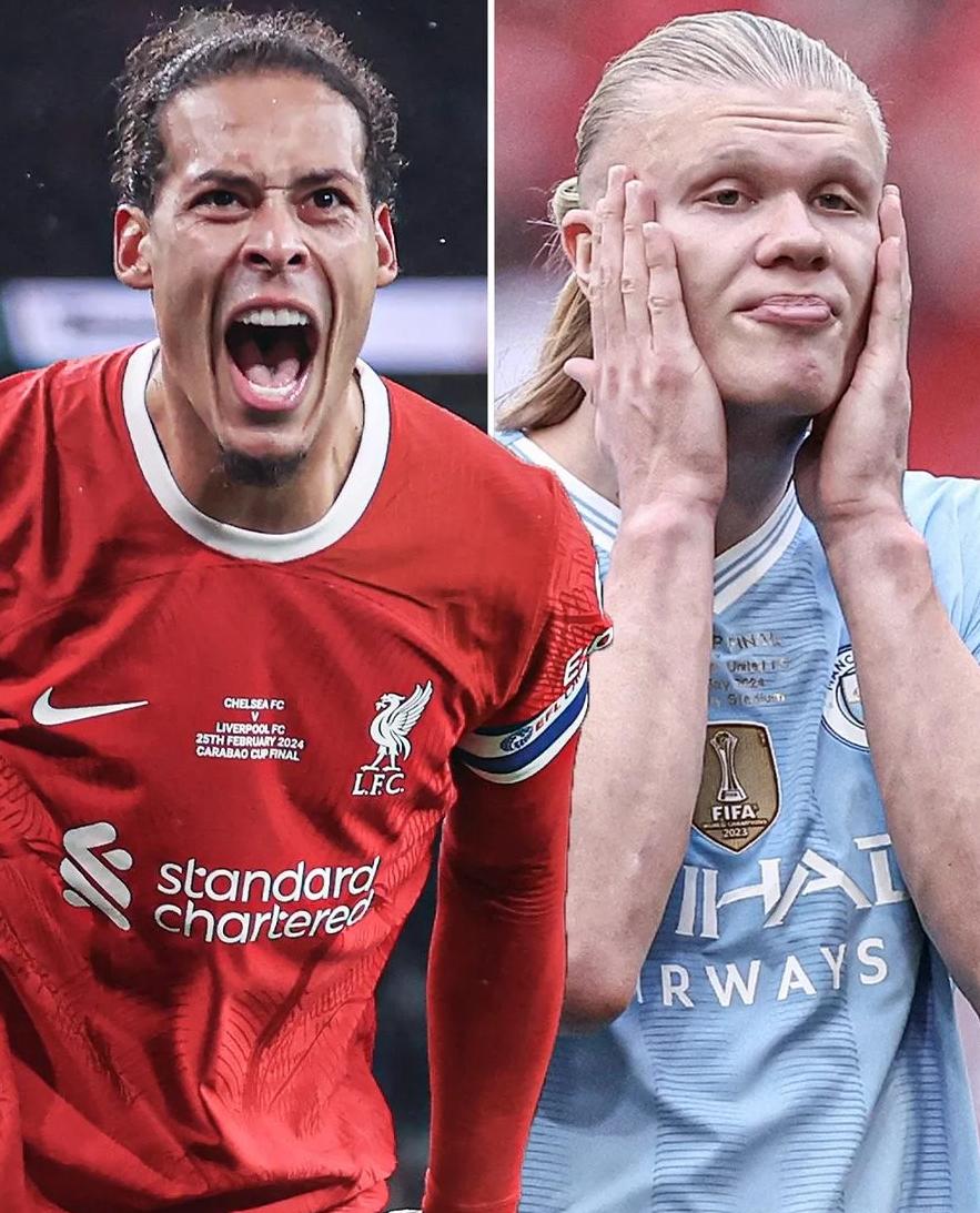 曼城鏖战奥地利，范戴克高光表现