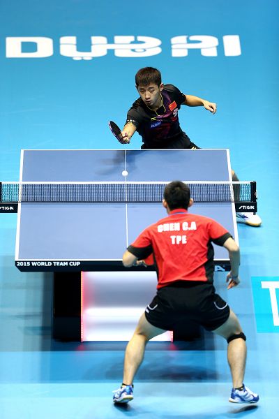 包含比利时乒乓球队横扫奥地利乒乓球队，张继科关键制胜的词条